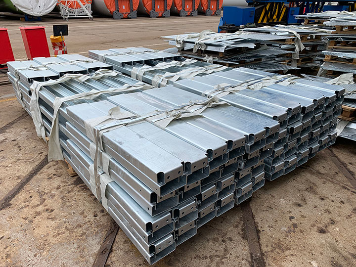 Cold work sheet metal